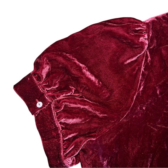 Modcloth Rich Burgundy Dress size 26W - Picture 2 of 7